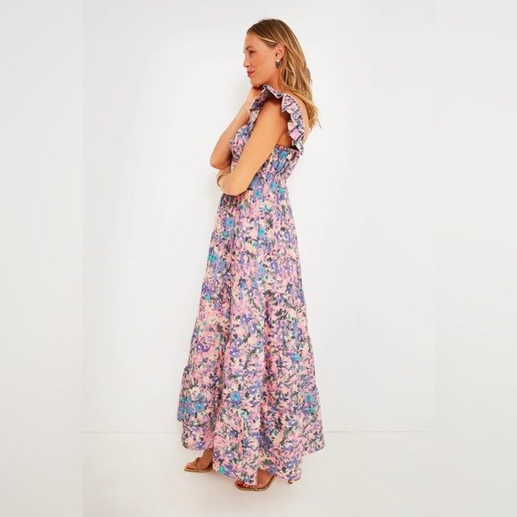 TUCKERNUCK HYACINTH HOUSE Pink Floral Sheridan Maxi Dress - Picture 3 of 13